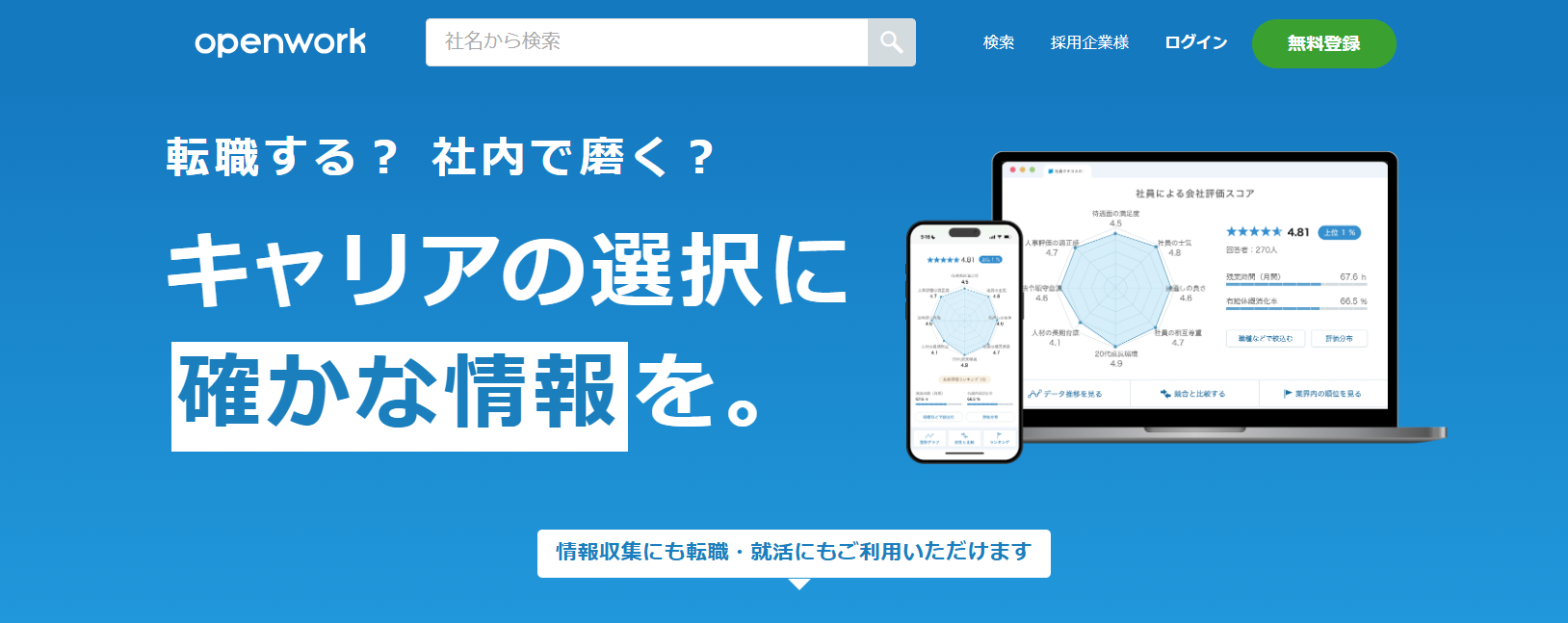 未経験 転職エージェント openwork