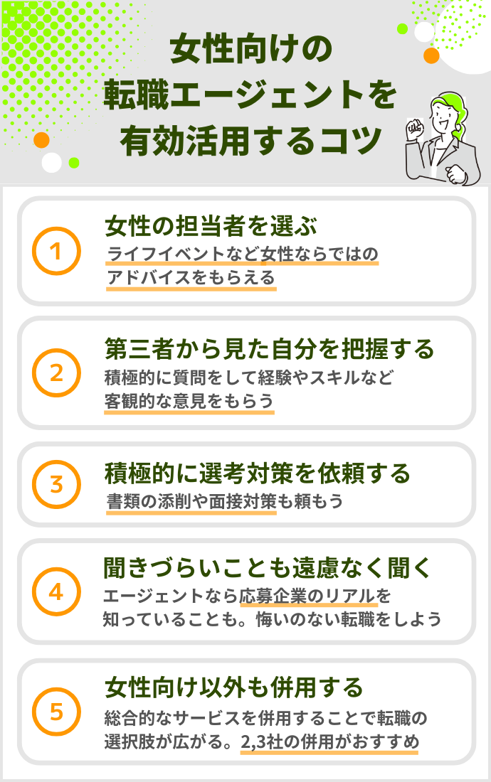 20代女性が転職エージェントを活用するコツ