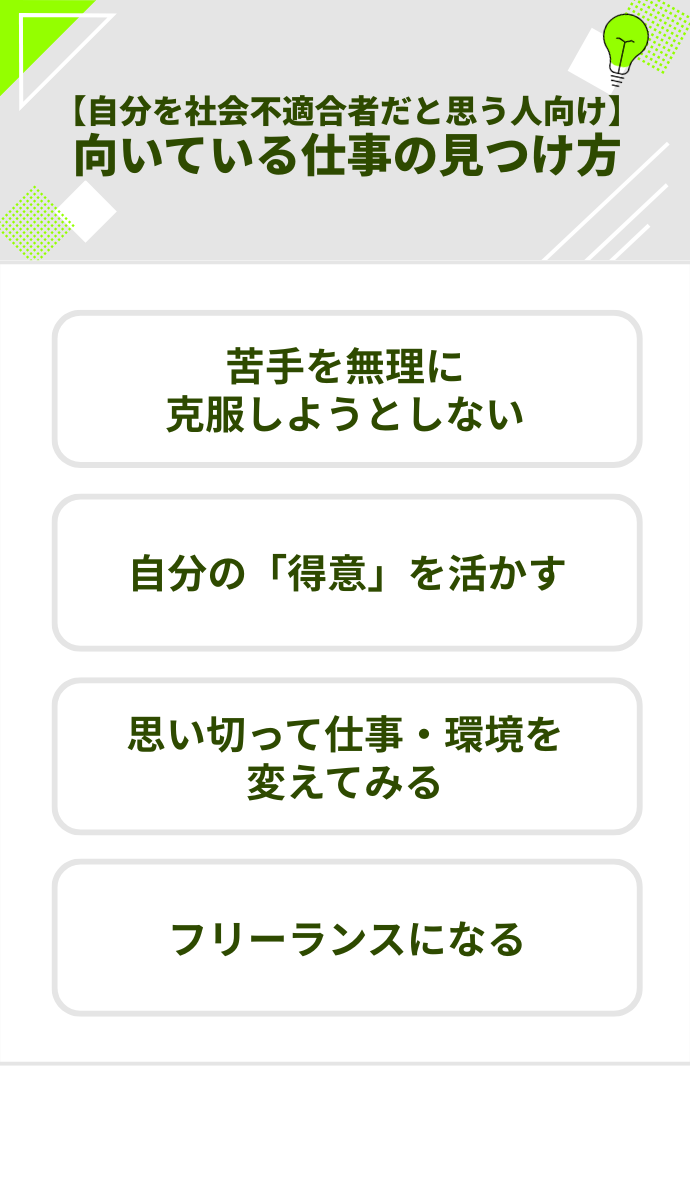 向いている仕事の見つけ方