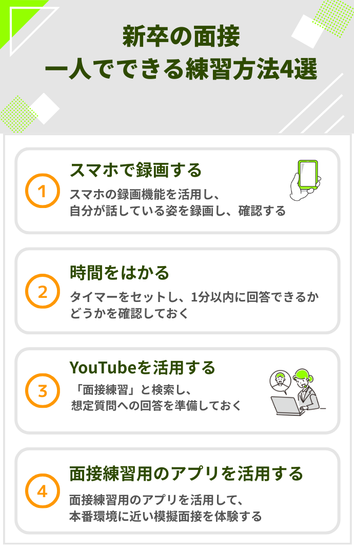 一人でできる練習方法4選